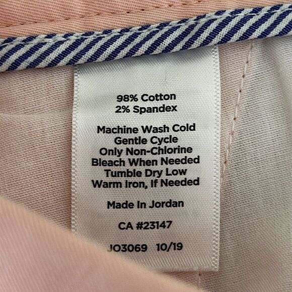 Talbots Relaxed Chino Pants Size 8 Pink Ankle Pants NWOT - Picture 11 of 11